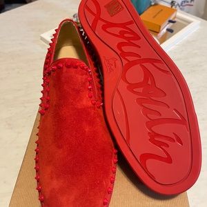 Pik boat flat veau velours size 45